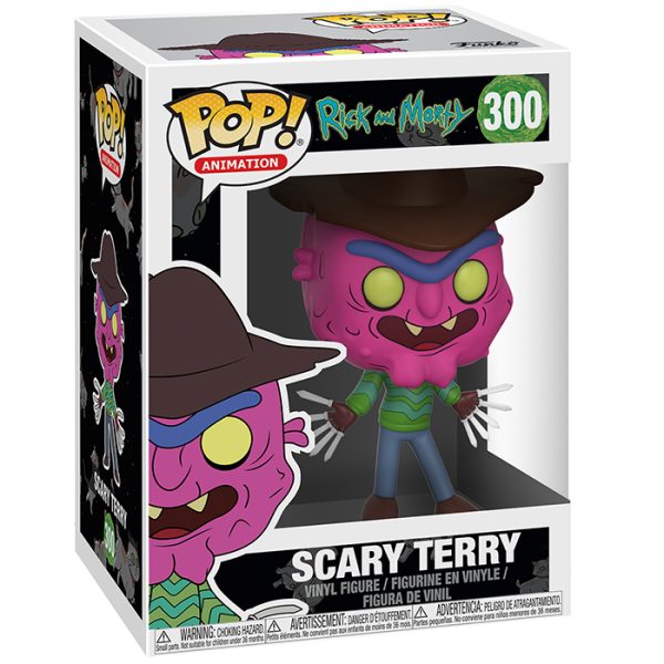 Pop Figurine Pop Scary Terry (Rick and Morty) Figurine in box