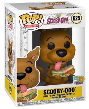 Pop Figurine Pop Scooby-Doo with sandwich (Scooby-Doo) Figurine in box