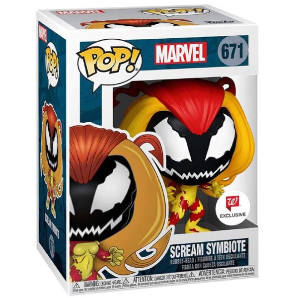 Pop Figurine Pop Scream Symbiote (Marvel) Figurine in box