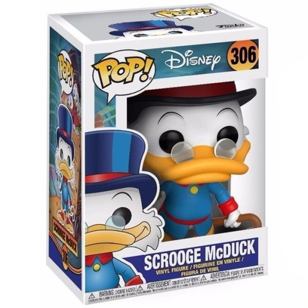 Pop Figurine Pop Scrooge McDuck (Picsou) Figurine in box