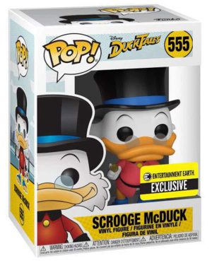 Pop Figurine Pop Scrooge McDuck with red coat (Picsou) Figurine in box