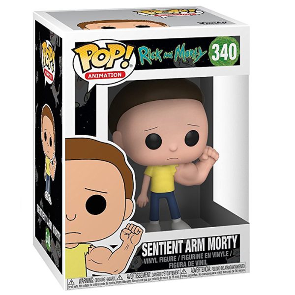Pop Figurine Pop Sentient Arm Morty (Rick and Morty) Figurine in box