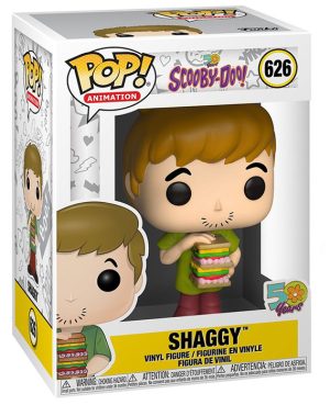 Pop Figurine Pop Shaggy with sandwich (Scooby-Doo) Figurine in box