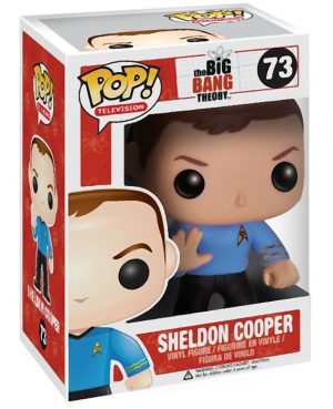 Pop Figurine Pop Sheldon Cooper Star Trek (The Big Bang Theory) Figurine in box