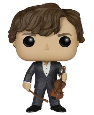 Figurine Pop Sherlock avec son violon (Sherlock)