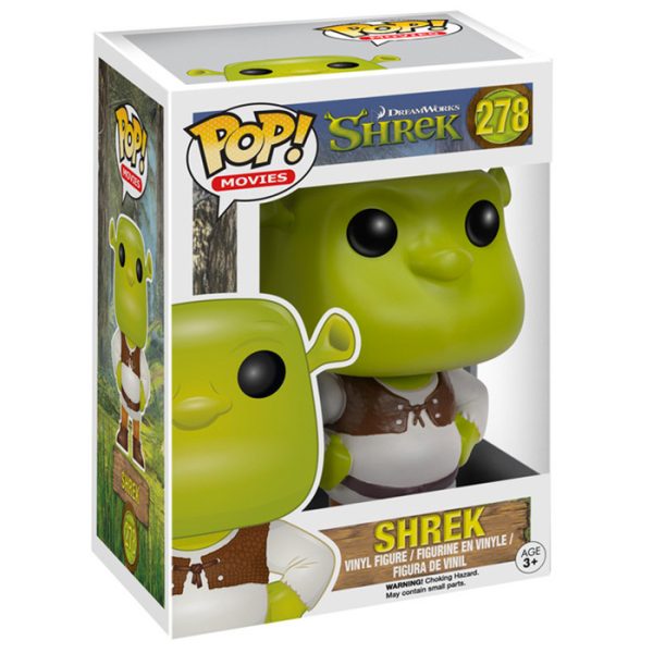 Pop Figurine Pop Shrek (Shrek) Figurine in box