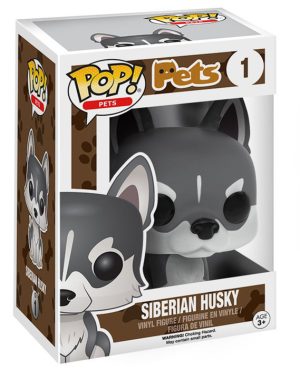 Pop Figurine Pop Siberian Husky (Pets) Figurine in box