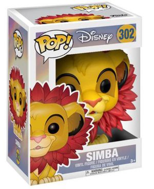 Pop Figurine Pop Simba crini?re de feuilles (Le Roi Lion) Figurine in box