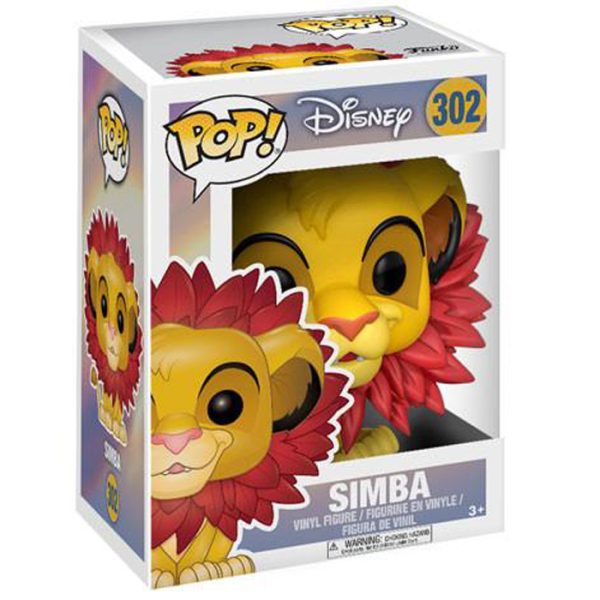 Pop Figurine Pop Simba crini?re de feuilles (Le Roi Lion) Figurine in box