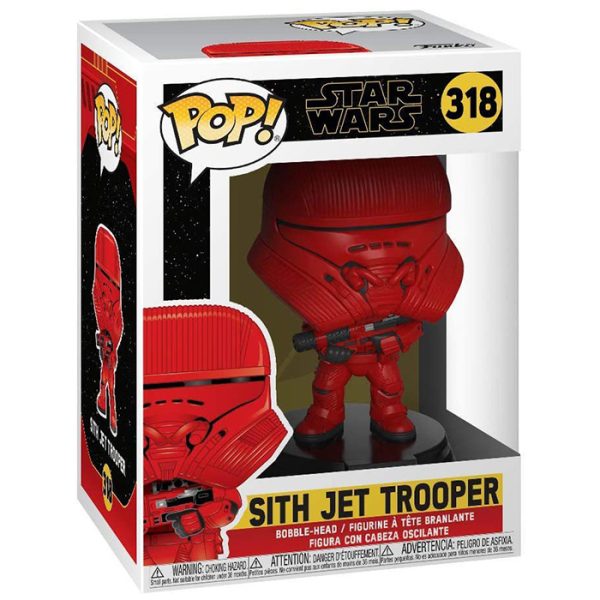 Pop Figurine Pop Sith Jet Trooper (Star Wars) Figurine in box