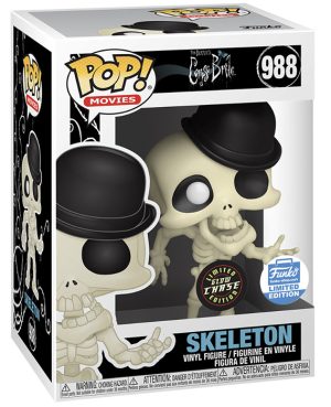 Pop Figurine Pop Skeleton glows in the dark (Corpse Bride) Figurine in box
