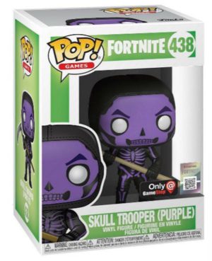 Pop Figurine Pop Skull Trooper purple (Fortnite) Figurine in box