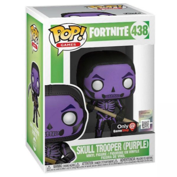 Pop Figurine Pop Skull Trooper purple (Fortnite) Figurine in box