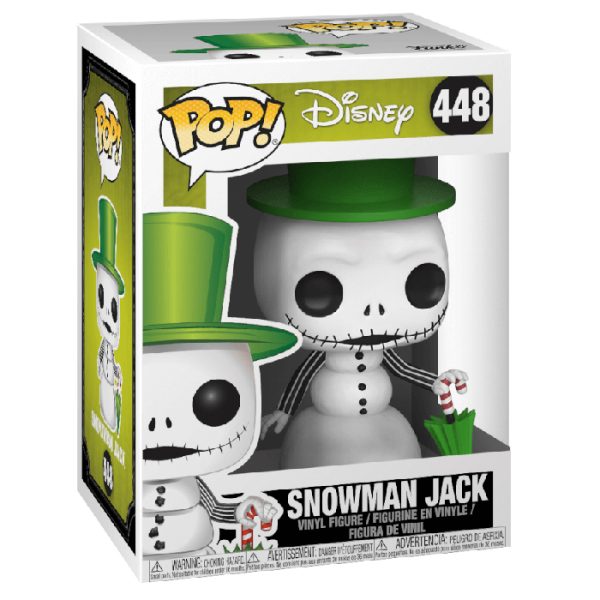 Pop Figurine Pop Snowman Jack (L'Etrange No?l De Monsieur Jack) Figurine in box