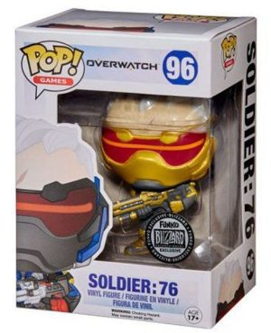 Pop Figurine Pop Soldier 76 gold (Overwatch) Figurine in box