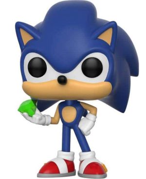 Figurine Pop Sonic with Emerald (Sonic the Hedgehog)