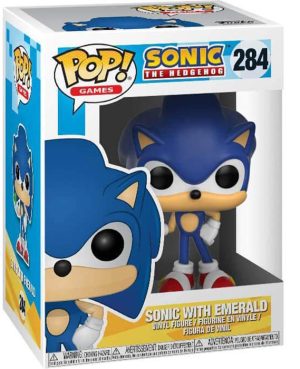 Pop Figurine Pop Sonic with Emerald (Sonic the Hedgehog) Figurine in box