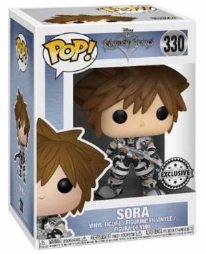 Pop Figurine Pop Sora noir et blanc (Kingdom Hearts) Figurine in box