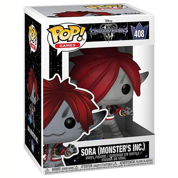 Pop Figurine Pop Sora Monster's Inc (Kingdom Hearts) Figurine in box