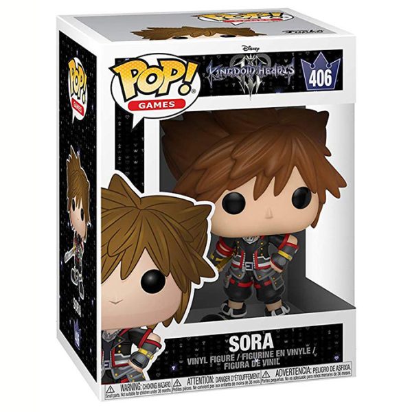 Pop Figurine Pop Sora Kingdom Hearts 3 (Kingdom Hearts) Figurine in box