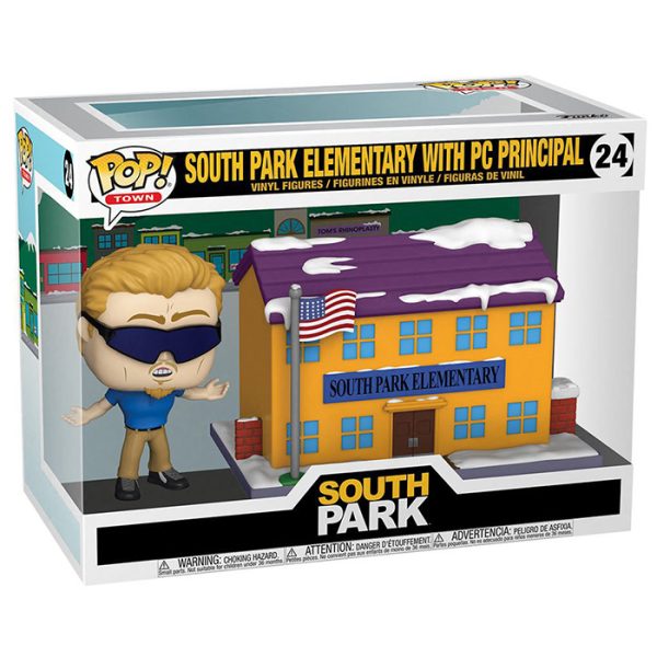 Pop Figurine Pop South Park Elementary with PC Principal (South Park) Figurine in box