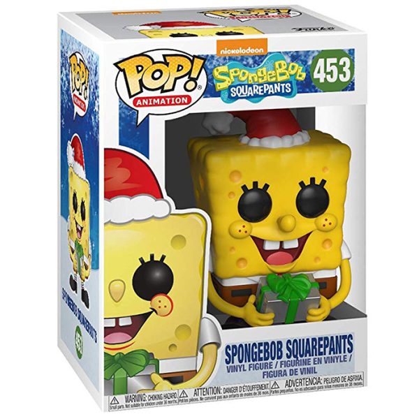 Pop Figurine Pop Spongebob Squarepants No?l (Spongebob Squarepants) Figurine in box