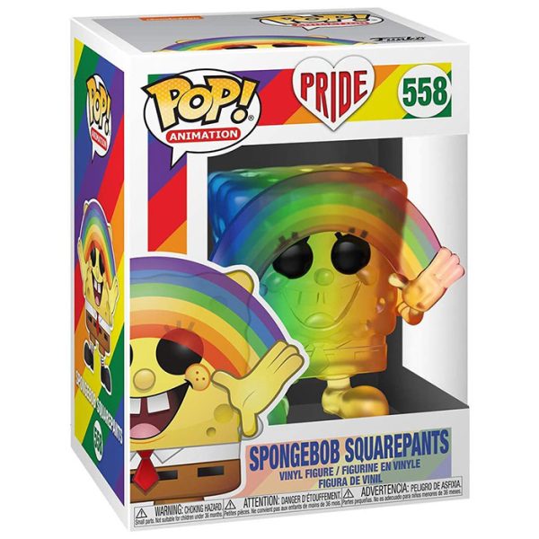 Pop Figurine Pop Spongebob Squarepants Pride (Spongebob Squarepants) Figurine in box