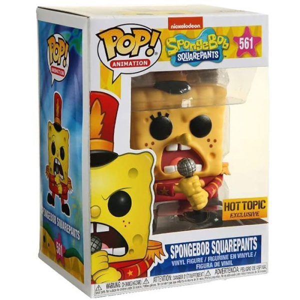Pop Figurine Pop Spongebob singing (Spongebob Squarepants) Figurine in box