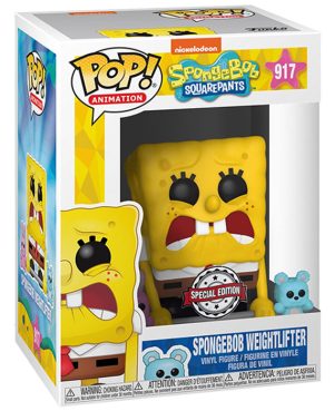 Pop Figurine Pop Spongebob Weightlifter (Spongebob Squarepants) Figurine in box