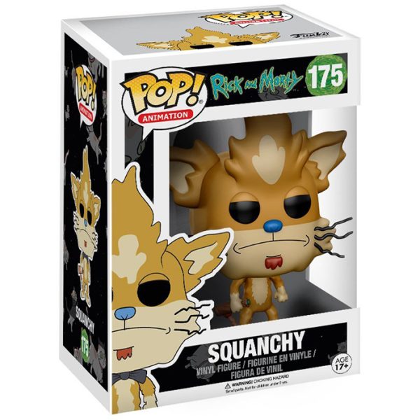 Pop Figurine Pop Squanchy (Rick and Morty) Figurine in box