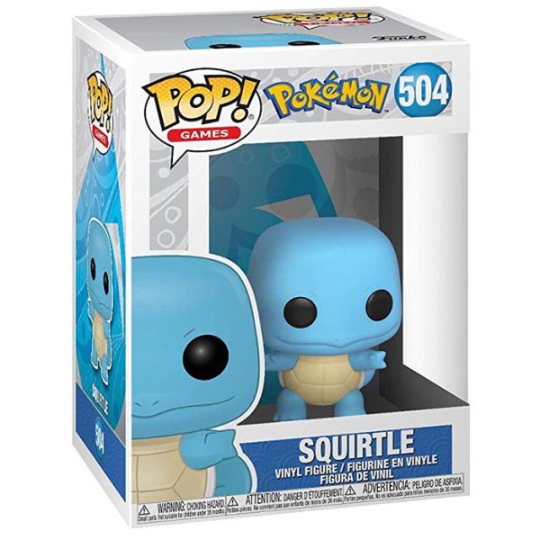 Pop Figurine Pop Squirtle (Pokemon) Figurine in box