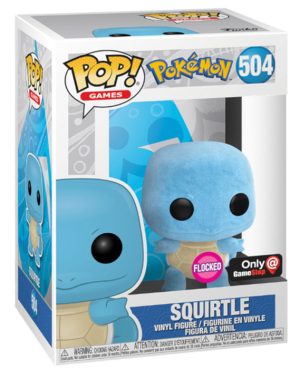 Pop Figurine Pop Squirtle flocked (Pokemon) Figurine in box