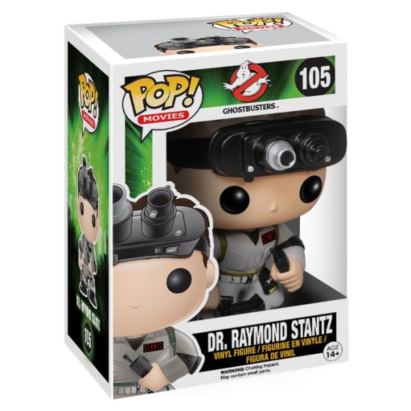 Pop Figurine Pop Dr Raymond Stantz (Ghostbusters) Figurine in box