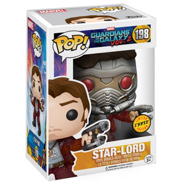 Pop Figurine Pop Star Lord chase (Guardians Of The Galaxy Vol. 2) Figurine in box