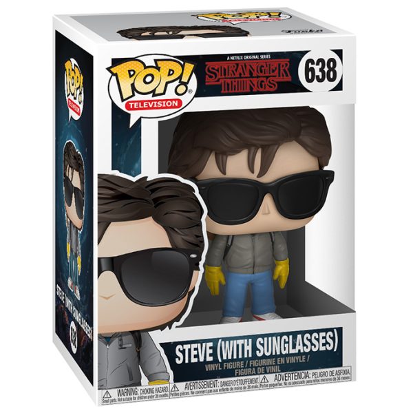 Pop Figurine Pop Steve with sunglasses (Stranger Things) Figurine in box