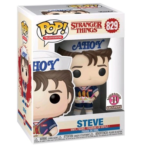 Pop Figurine Pop Steve with Sundae (Stranger Things) Figurine in box