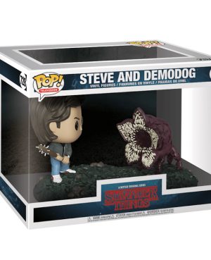 Pop Figurines Pop Movie Moments Steve with Demodogs (Stranger Things) Figurine in box