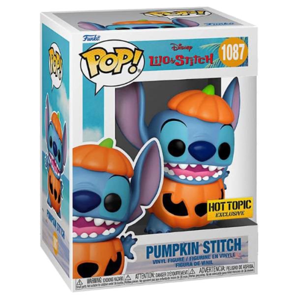 Pop Figurine Pop Pumpkin Stitch (Lilo & Stitch) Figurine in box