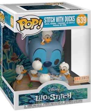 Pop Figurine Pop Stitch with Ducks (Lilo Et Stitch) Figurine in box