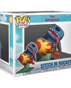 Pop Figurine Pop Stitch in Rocket (Lilo & Stitch) Figurine in box