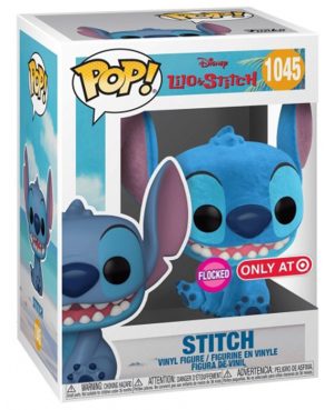 Pop Figurine Pop Stitch Seated flocked (Lilo & Stitch) Figurine in box