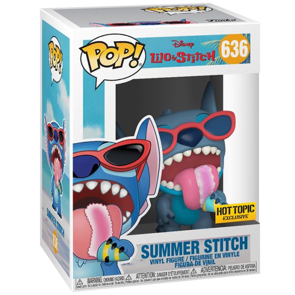 Pop Figurine Pop Summer Stitch (Lilo Et Stitch) Figurine in box