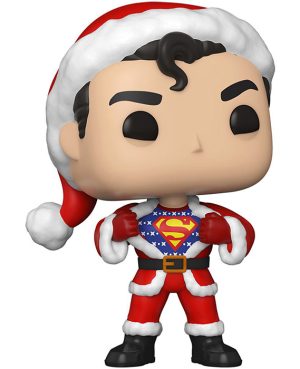 Figurine Pop Superman Holiday Sweater (DC Comics)
