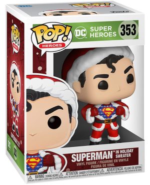 Pop Figurine Pop Superman Holiday Sweater (DC Comics) Figurine in box