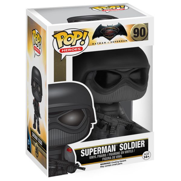 Pop Figurine Pop Superman Soldier (Batman VS Superman) Figurine in box
