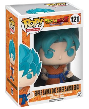 Pop Figurine Pop Super Saiyan God Super Saiyan Goku (Dragon Ball Z) Figurine in box