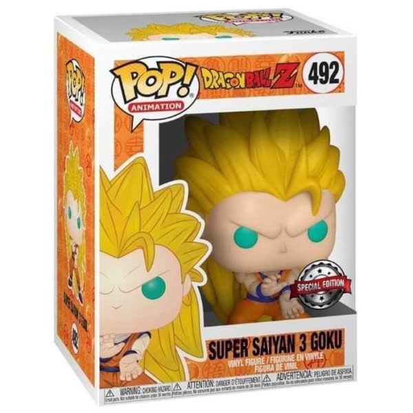 Pop Figurine Pop Super Saiyan 3 Goku (Dragon Ball Z) Figurine in box