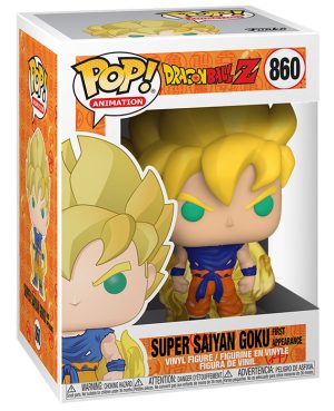 Pop Figurine Pop Super Saiyan Goku first appearance (Dragon Ball Z) Figurine in box
