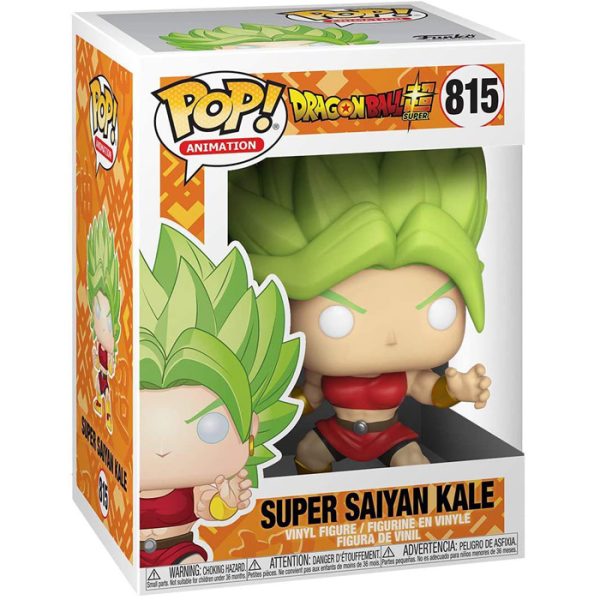 Pop Figurine Pop Super Saiyan Kale (Dragon Ball Super) Figurine in box