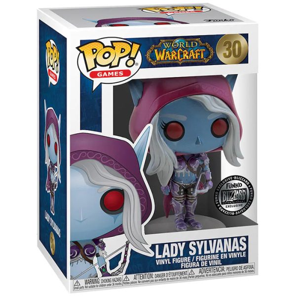 Pop Figurine Pop Sylvanas metallic (World Of Warcraft) Figurine in box